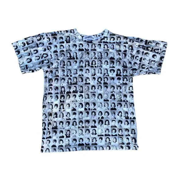 Rare Jeremy Scott Yearbook Photo Shirt Medium - Picture 6 of 8